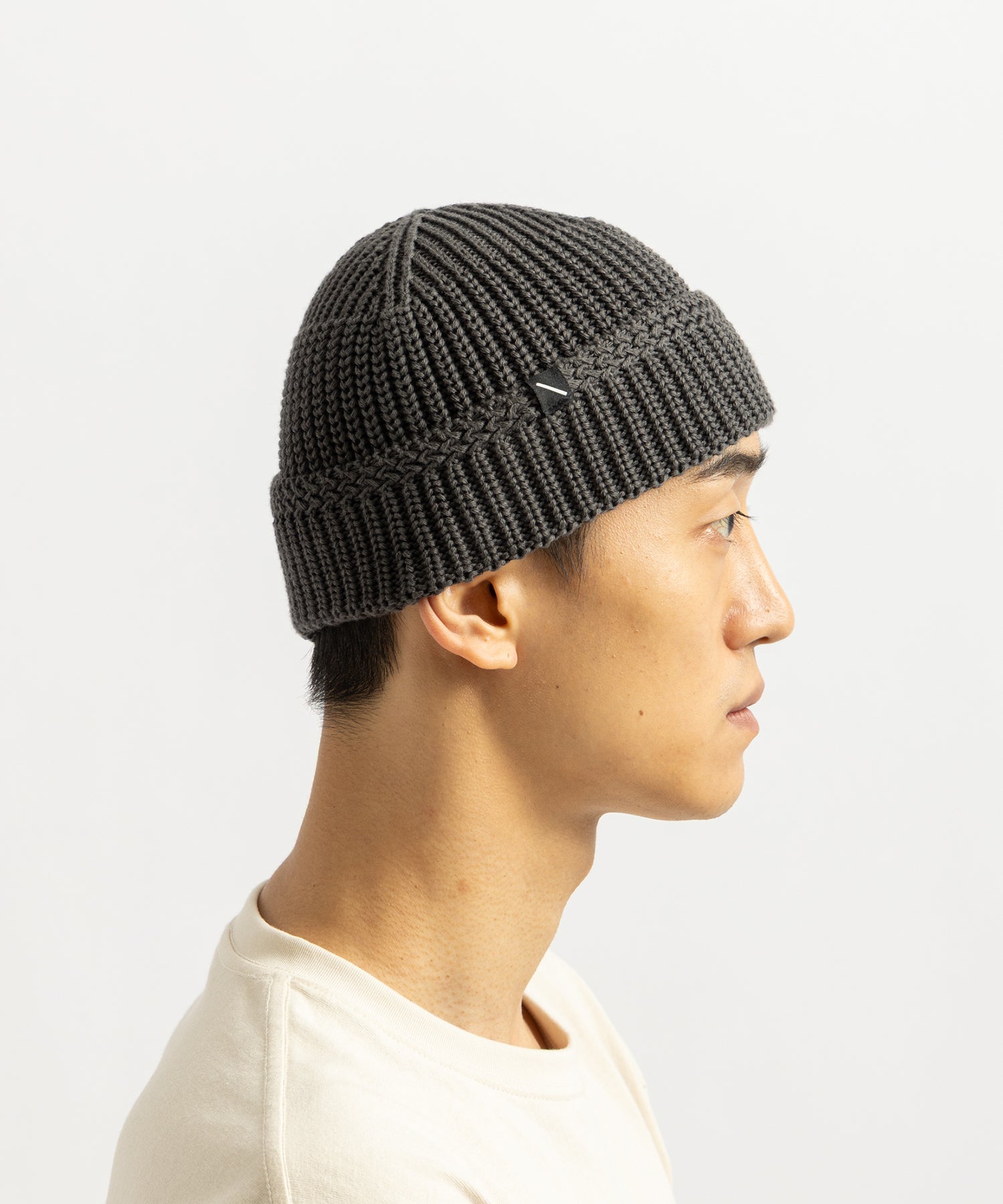 Saturdays NYC Rib Beanie in Charcoal