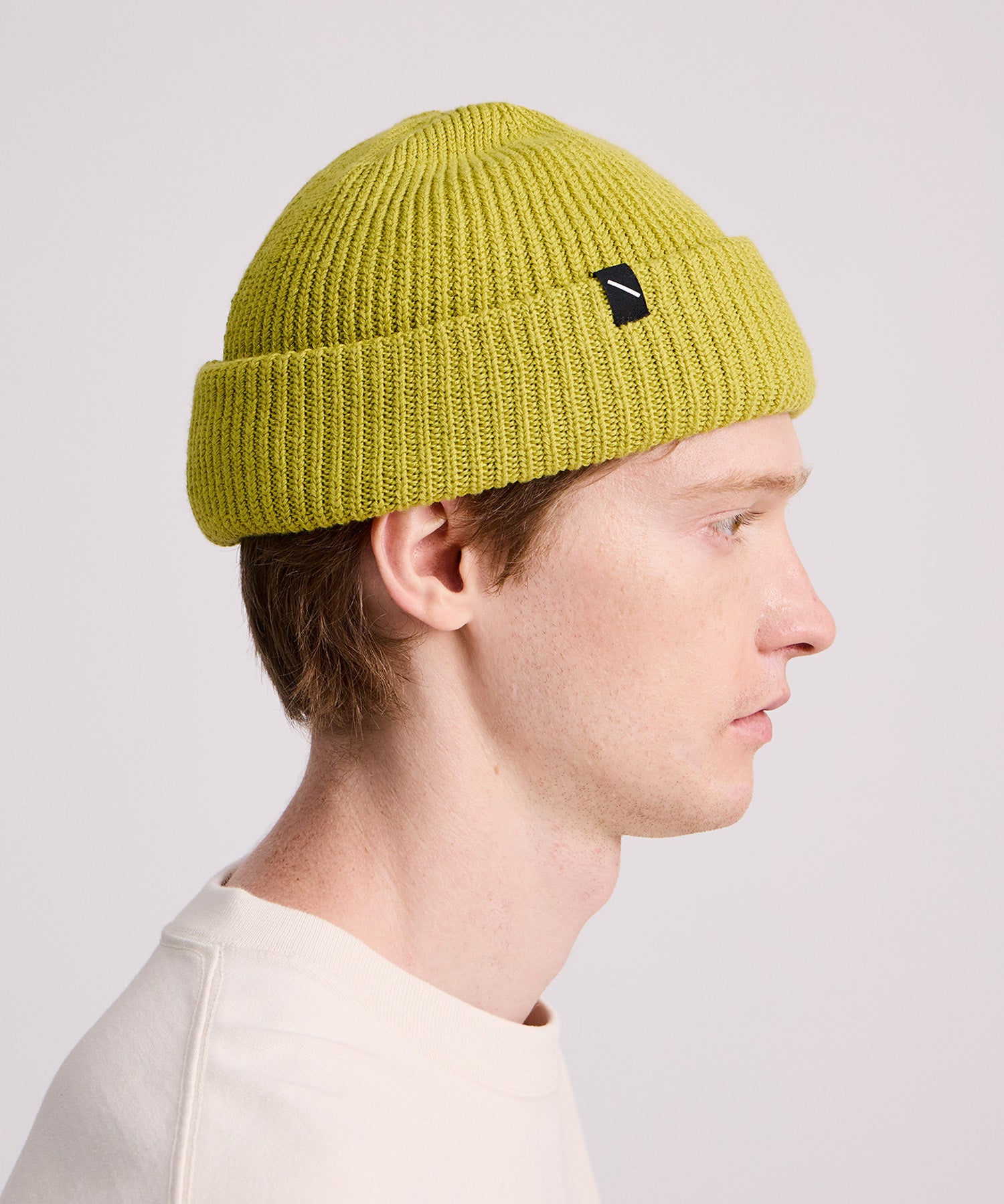 Saturdays NYC SNYC Solid Beanie in Yellow
