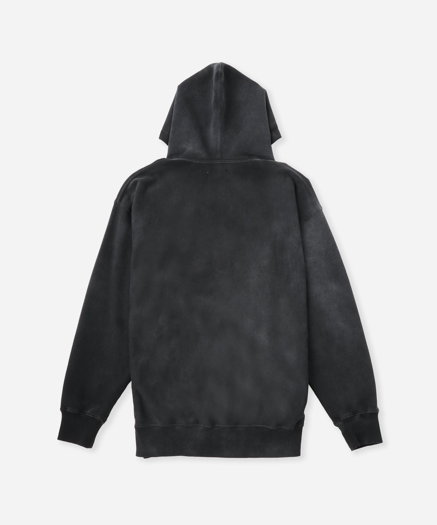 Saturdays NYC Warren Sunburned Peace Hoodie in Charcoal