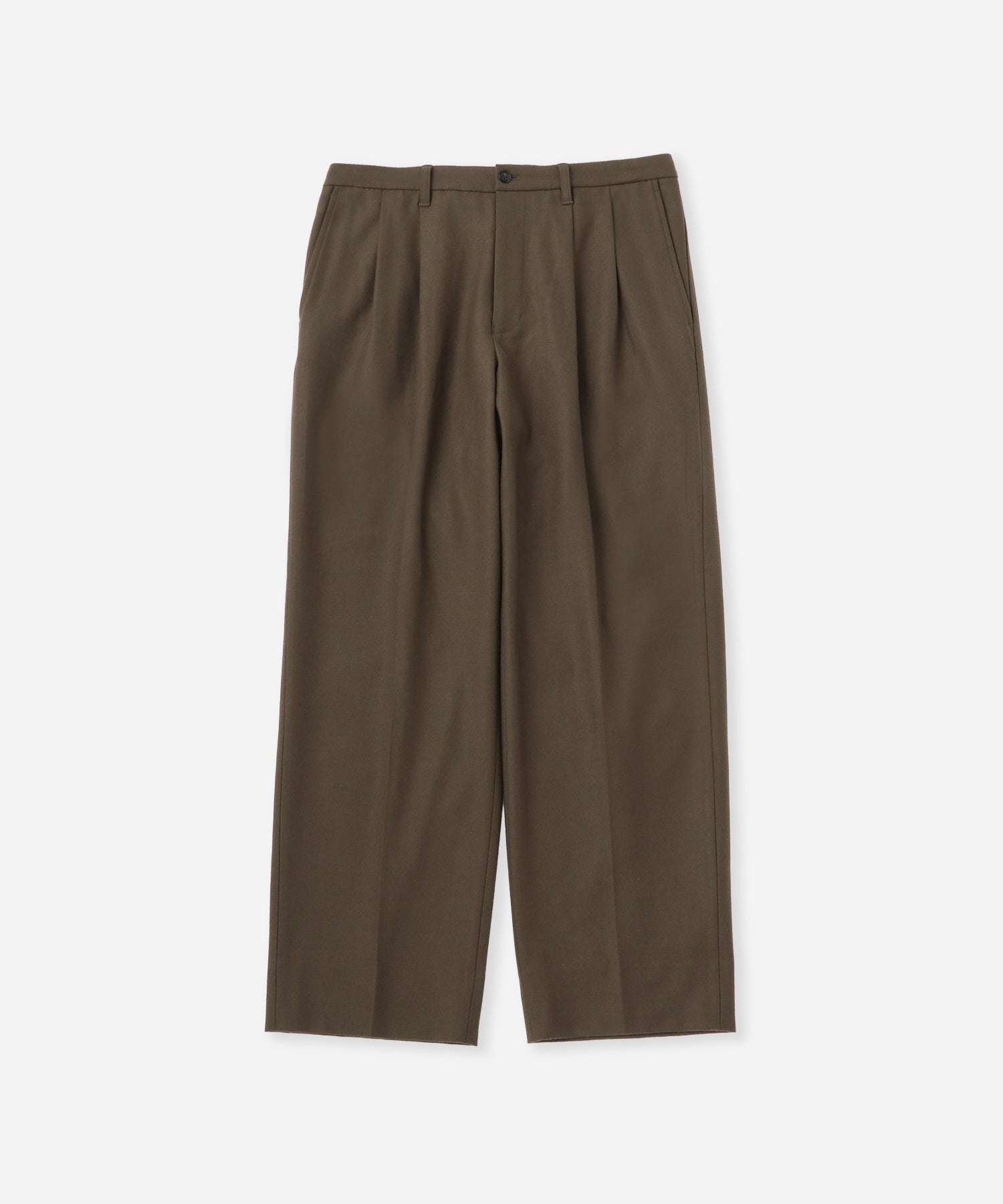 George Flannel Two Tuck Pant