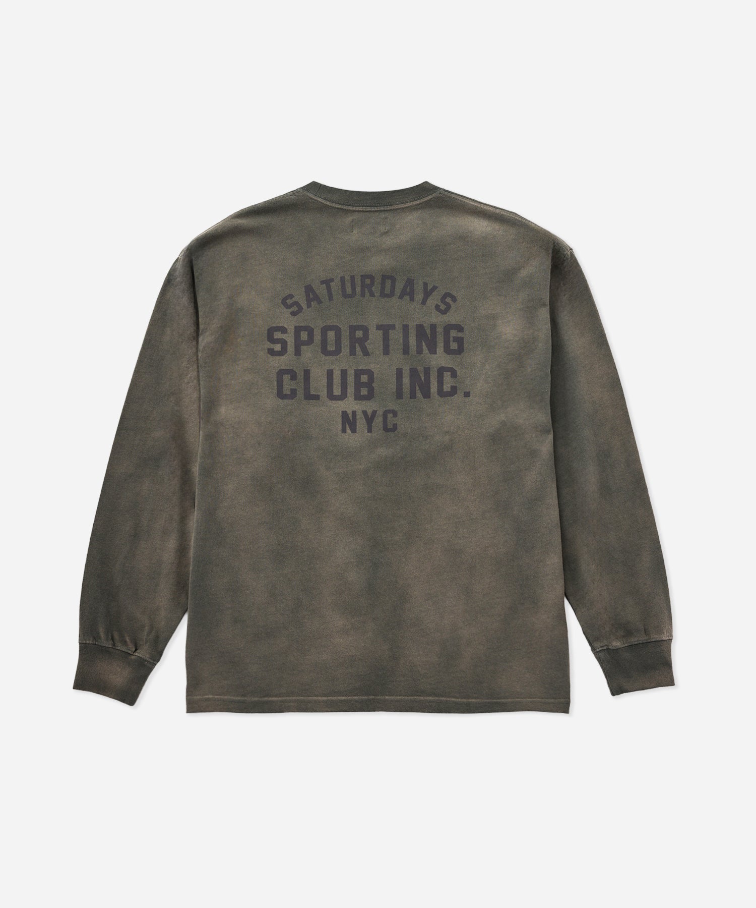 Collegiate Printed Long Sleeve Tee