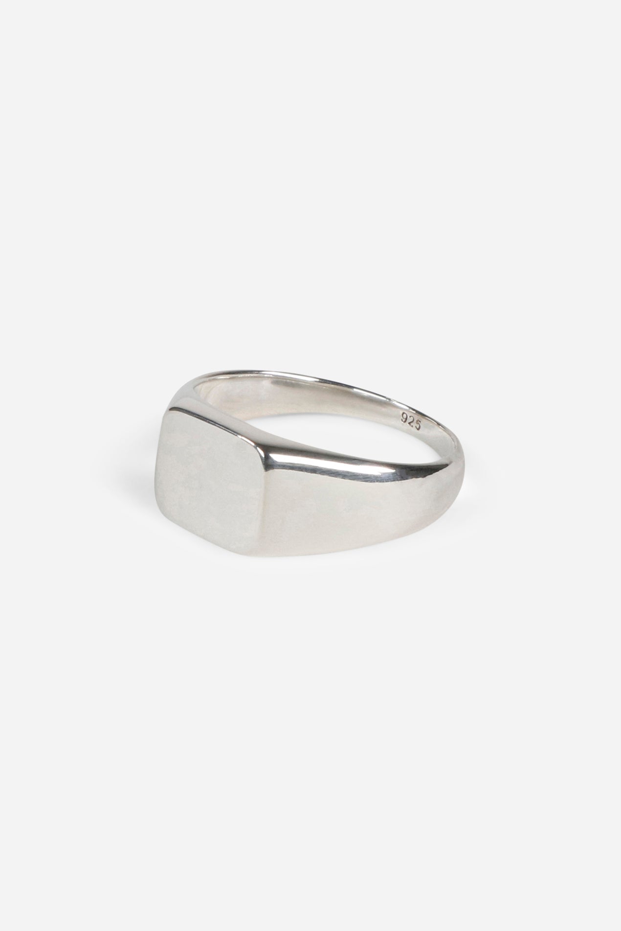 Saturdays NYC Type 009 Square Signet 925 Sterling Silver